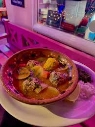 La Doña signature dishes AlbóndigasMolcajete El PatronChile Relleno